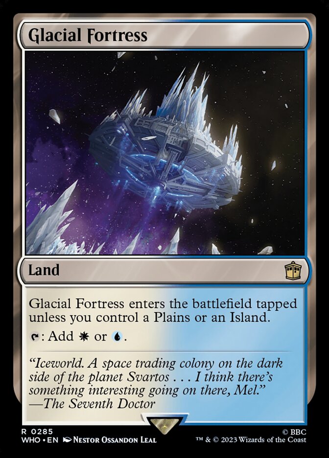 Glacial Fortress (Extended Art) (Surge Foil)