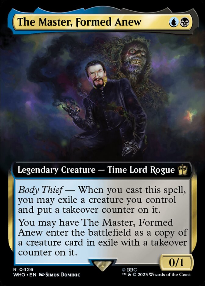The Master, Formed Anew (Showcase)