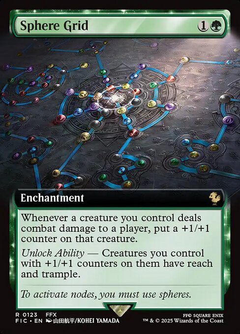 Sphere Grid (Extended Art)