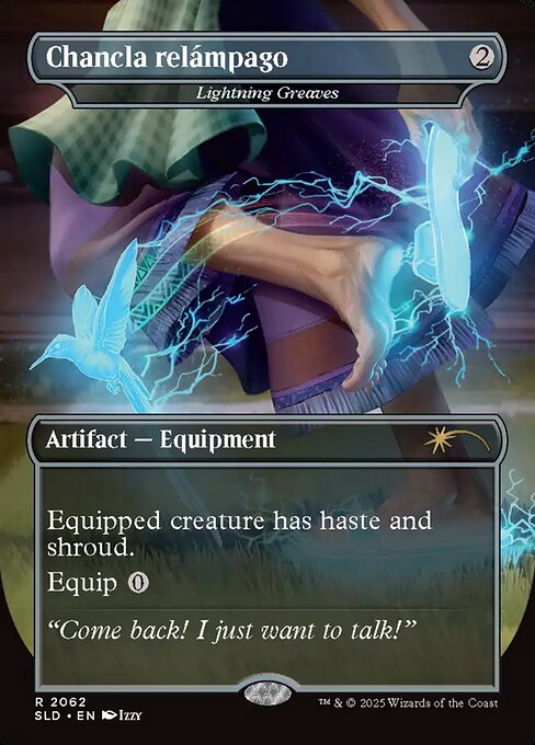 Chancla relÃƒÂ¡mpago - Lightning Greaves