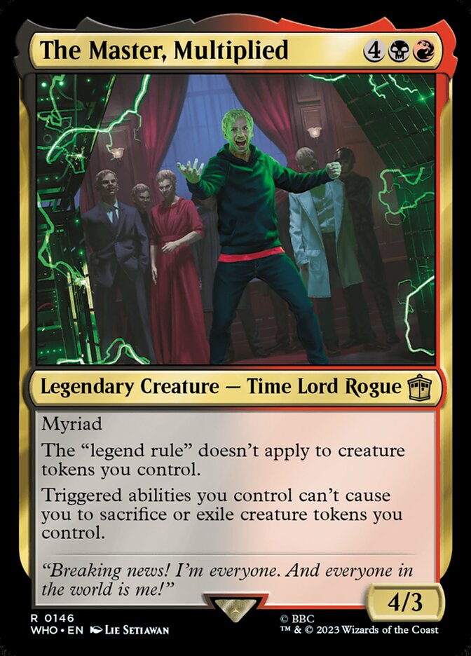 The Master, Multiplied (Extended Art)