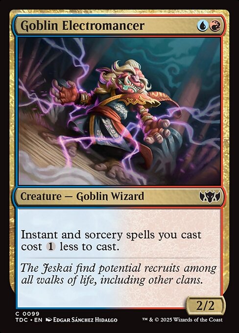 Goblin Electromancer