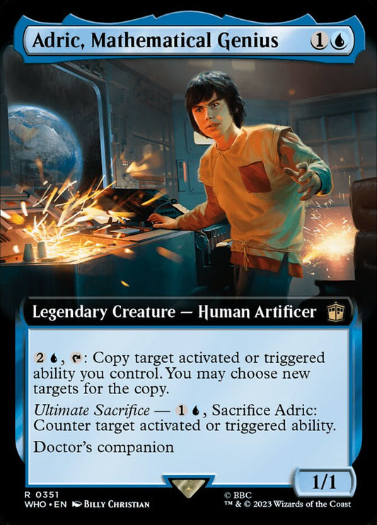 Adric, Mathematical Genius (Extended Art)